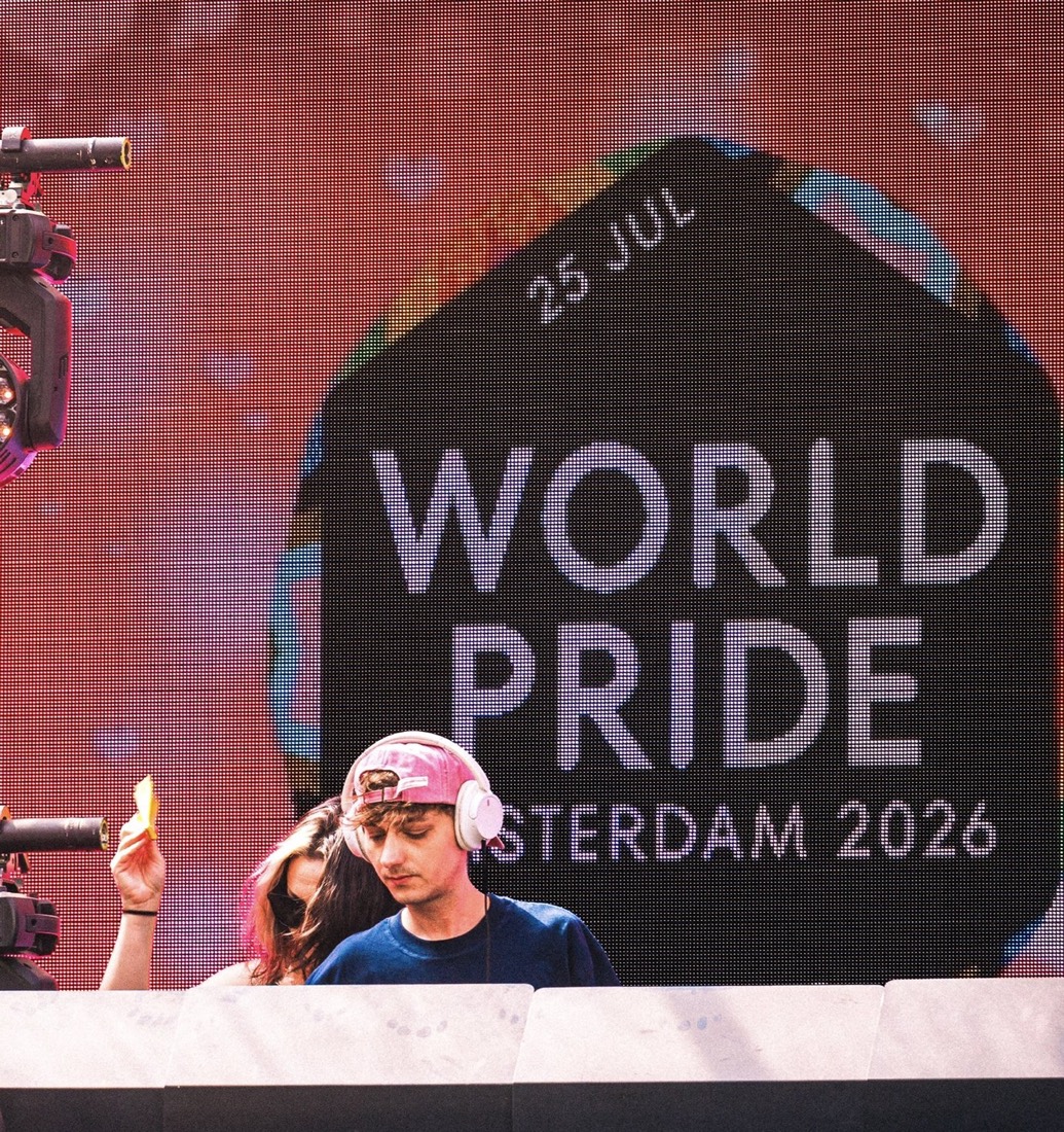FREY. DJing at WorldPride Amsterdam 2026