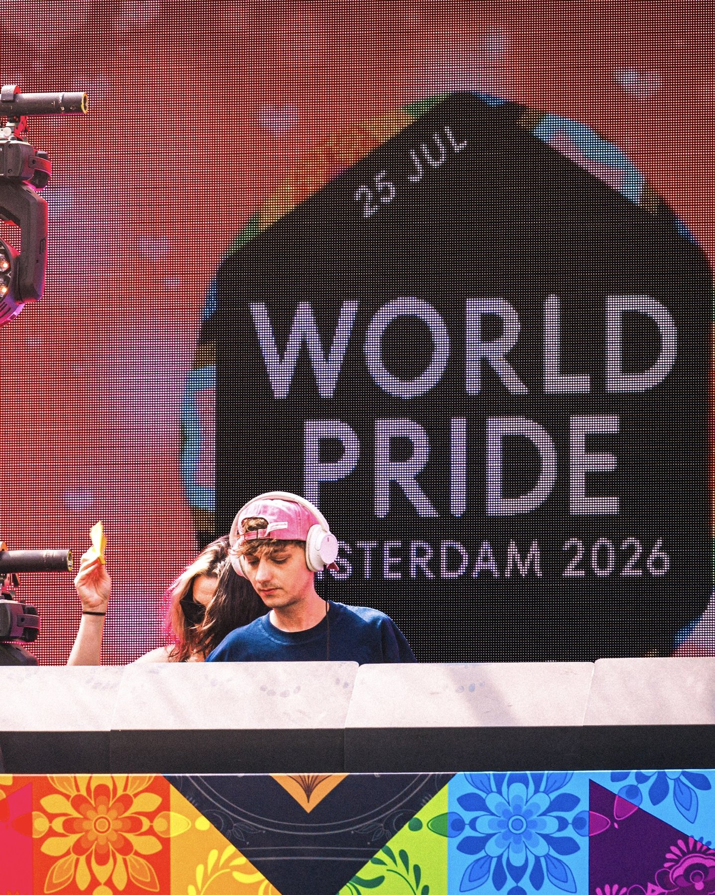 FREY. DJing at WorldPride Amsterdam 2026